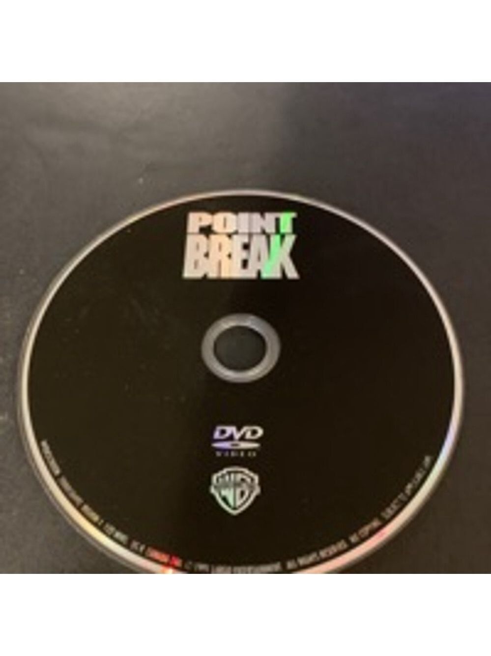 Point Break DVD -no case